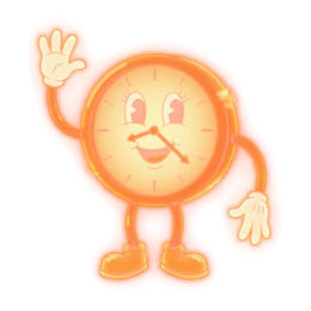 Clock mascot